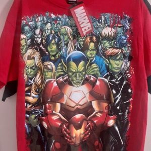 Mens Marvel tshirt NWT size large